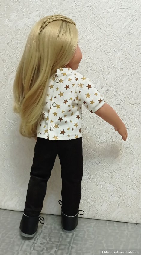 Комплект с шубкой для кукол Готц (фото 5)