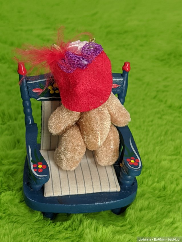 Мишка в шляпке от Boyds Bears Co. 6 см (фото 6)