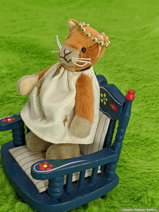 Котик-ангел Благотворительность(Charity) от Ganz. 7 см. Винтаж (фото 7)