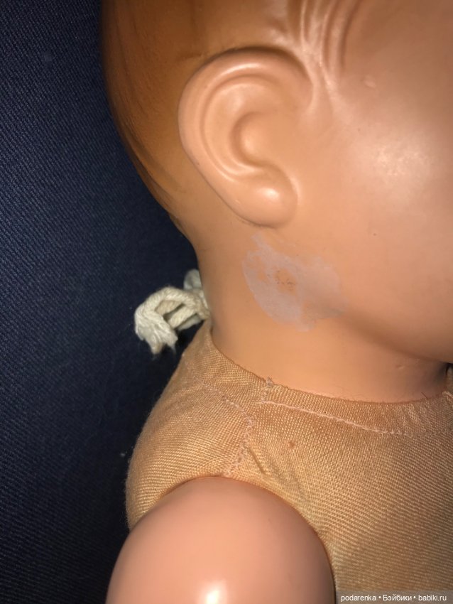 Старенький пупс моряк — Антикварные куклы (фото 9)