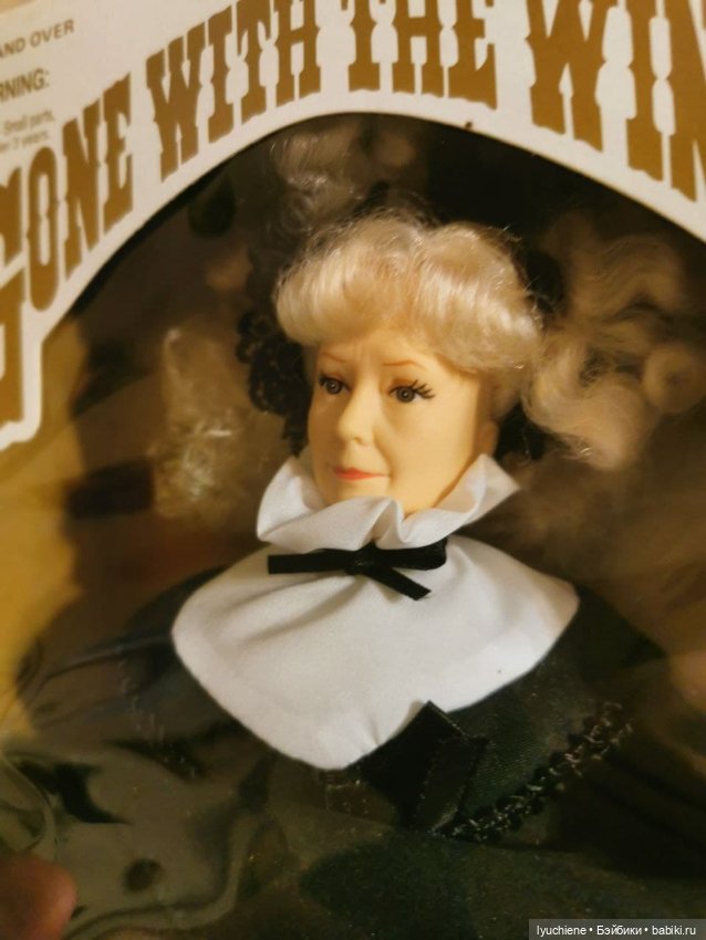 Тетушка Питтипэт, Унесенные ветром, Gone With The Wind Aunt PIttypat Doll 1989 НРФБ (фото 4)