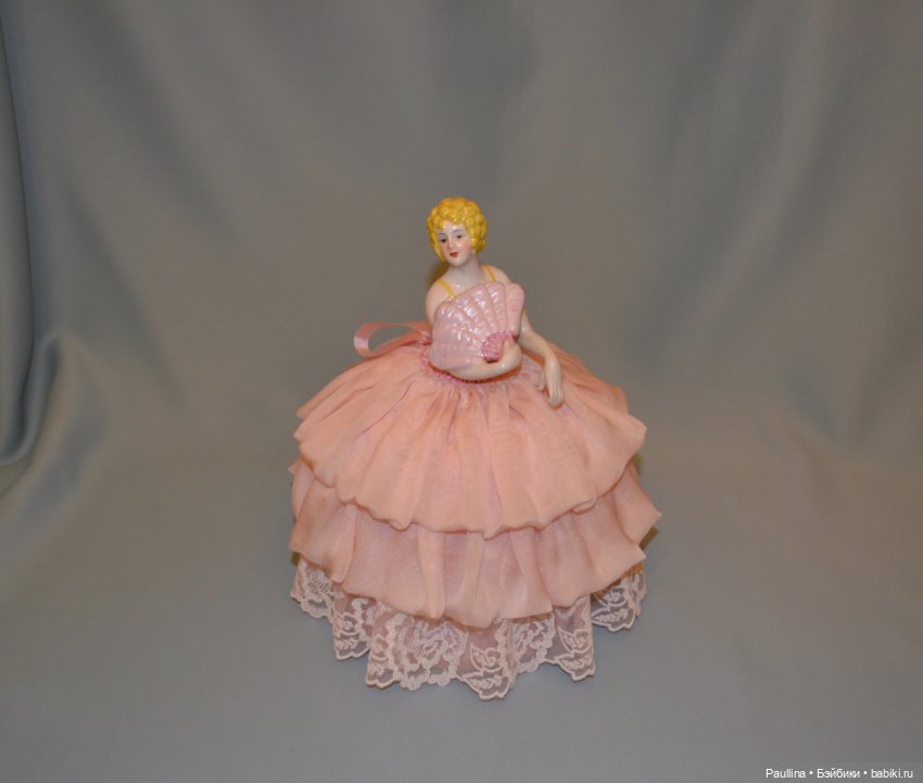Большая кукла-половинка / Half doll / Кукла- игольница (фото 7)