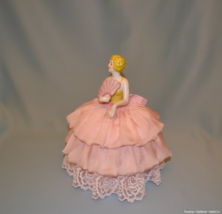 Большая кукла-половинка / Half doll / Кукла- игольница (фото 4)