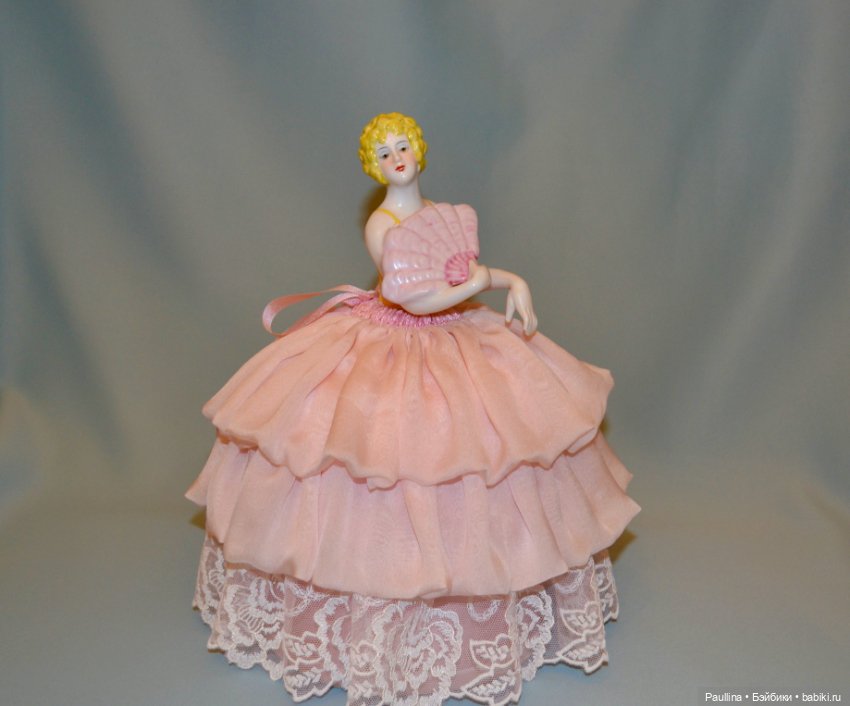 Большая кукла-половинка / Half doll / Кукла- игольница (фото 5)