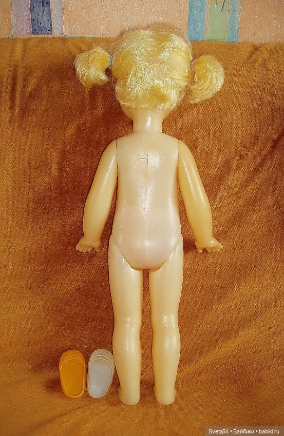Кукла СССР. С зубками. Саратов. Редкая (фото 3)