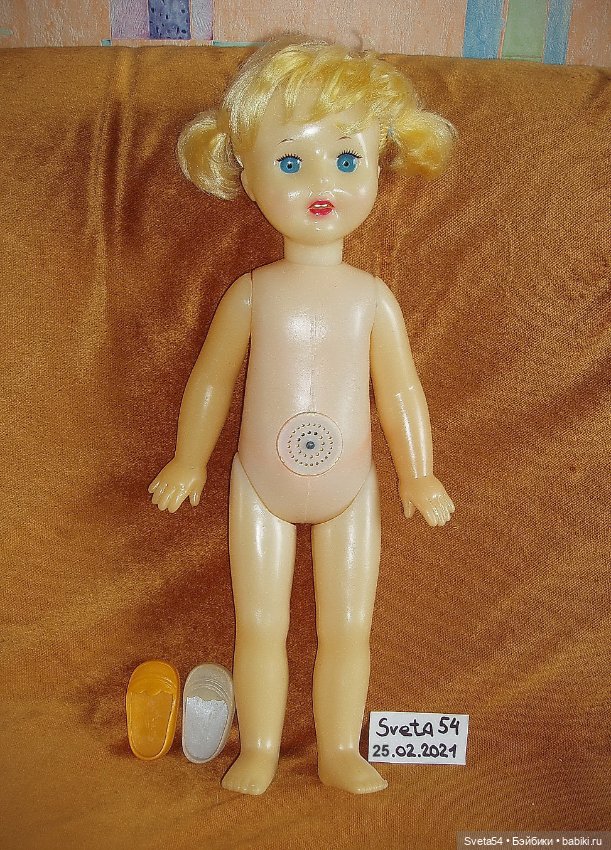 Кукла СССР. С зубками. Саратов. Редкая