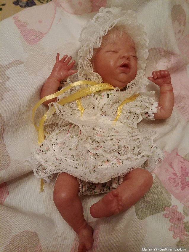 Миниреборн Wee Patience — Куклы реборн (фото 9)