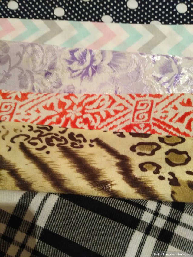 1 кг кукольного лоскута — Аксессуары для кукол (фото 9)