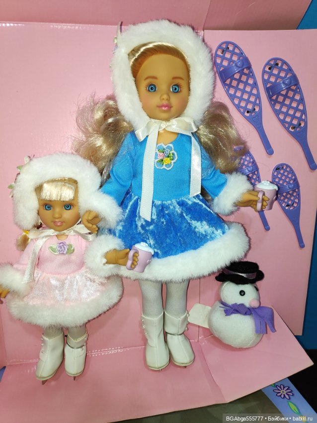 Куклы для фигурного катания American Sisters 12 и 8 дюймов (фото 8)