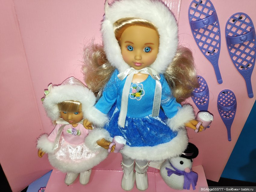 Куклы для фигурного катания American Sisters 12 и 8 дюймов (фото 9)