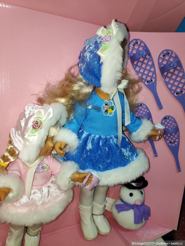 Куклы для фигурного катания American Sisters 12 и 8 дюймов (фото 2)