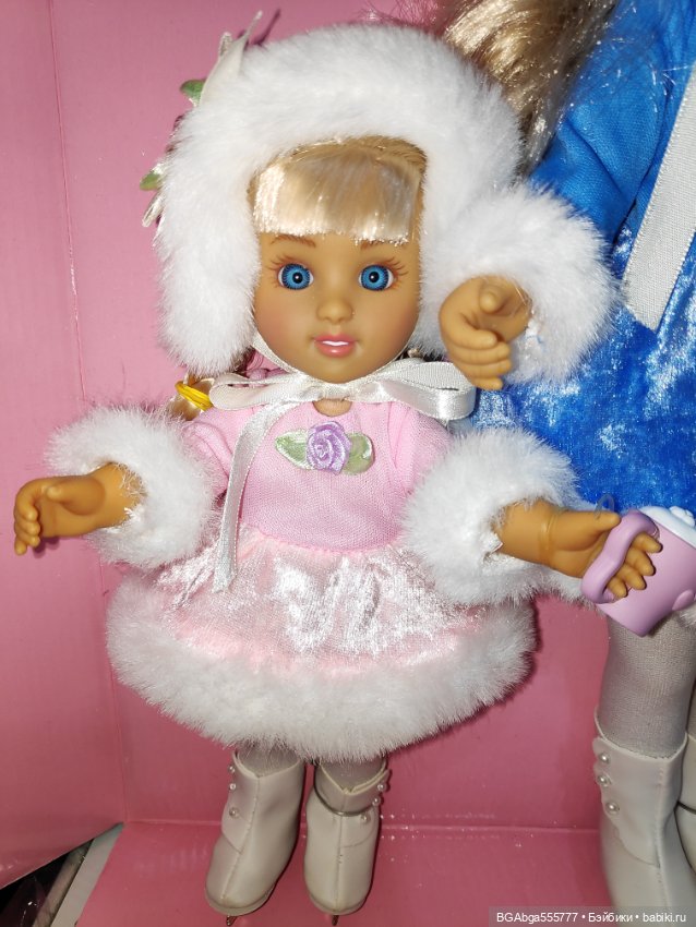 Куклы для фигурного катания American Sisters 12 и 8 дюймов