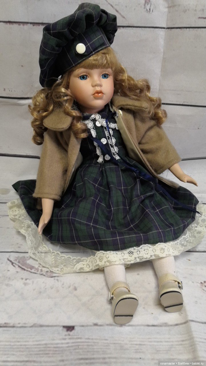 Винтажная фарфоровая куколка (фото 10)
