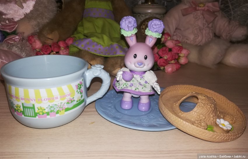 Винтажный набор tea bunnies