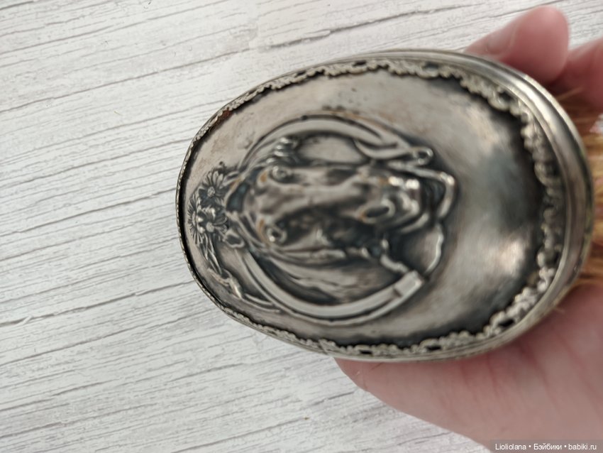 Для фотосессий! Щётка-лошадка. 11 см (фото 5)