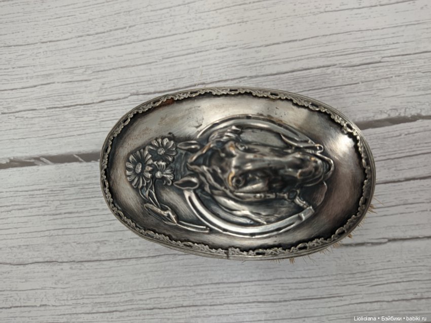 Для фотосессий! Щётка-лошадка. 11 см (фото 3)