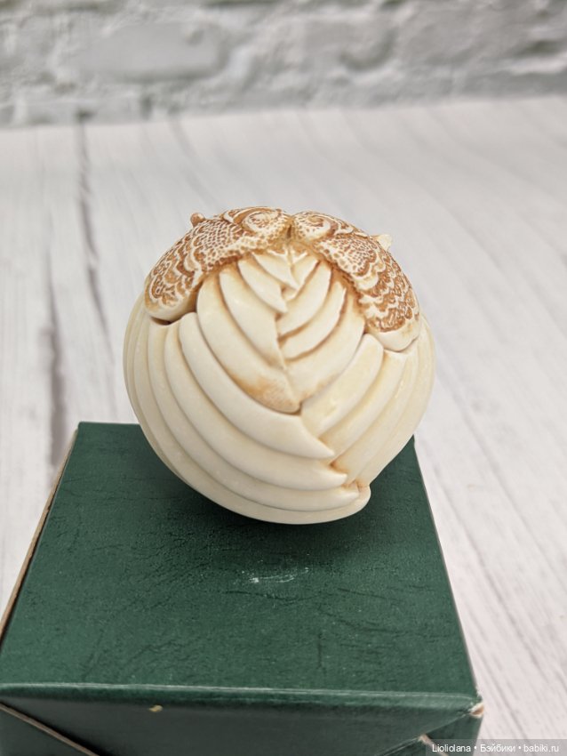 Шкатулка Сова Мостель от Harmony Kingdom. 4 см (фото 4)