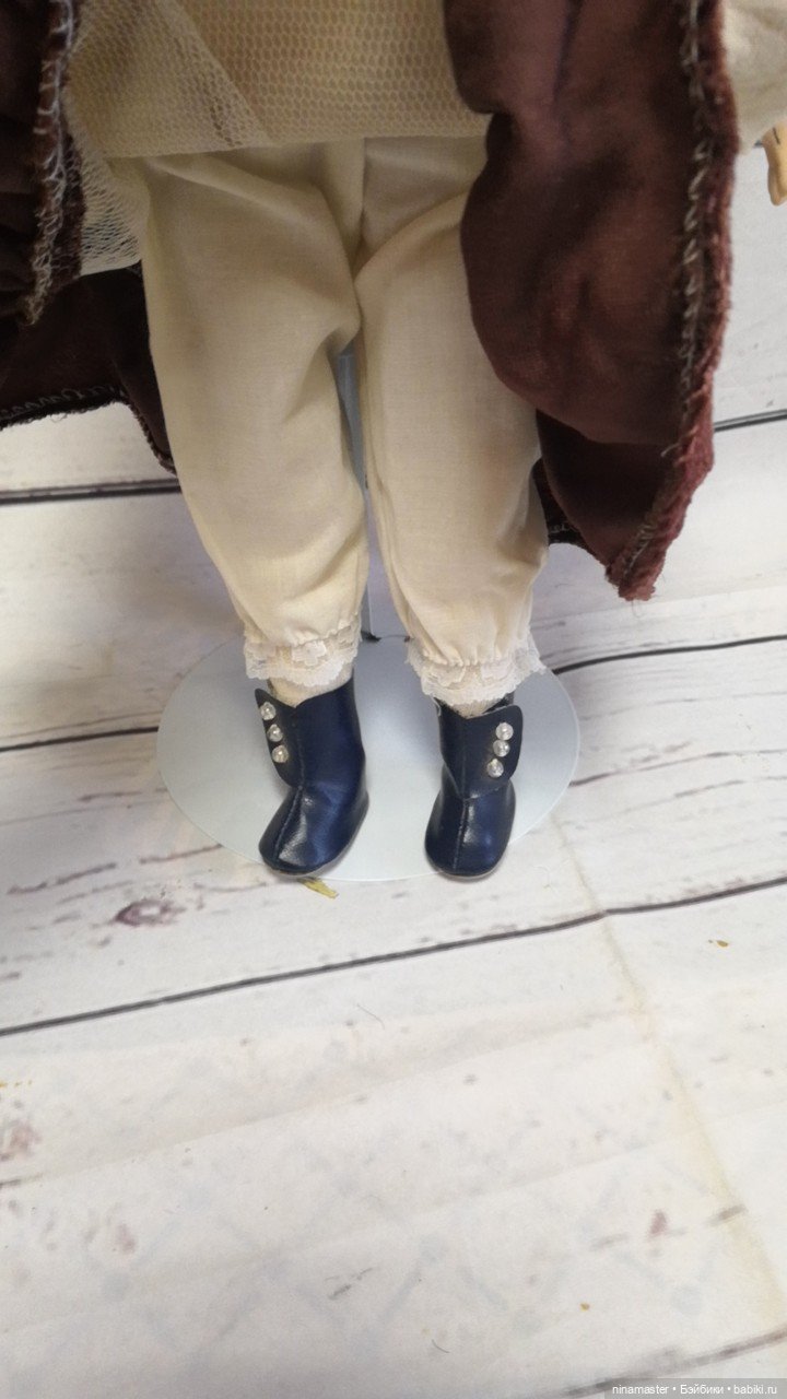 Школьница Винтажная фарфоровая куколка (фото 6)