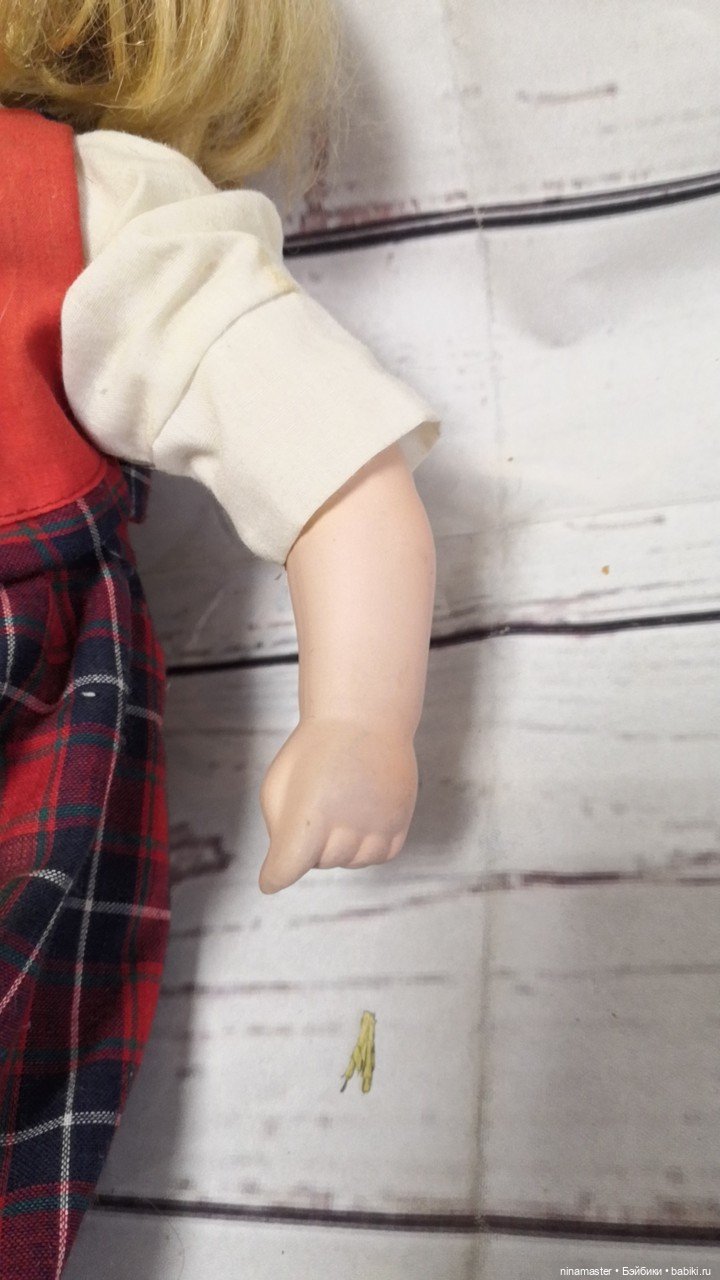 Винтажный фарфоровый мальчик (фото 6)