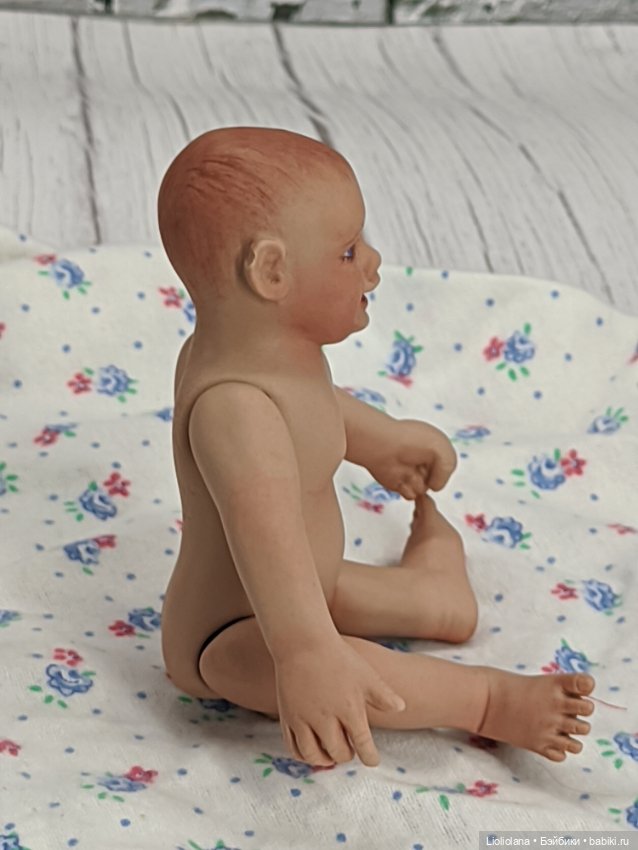 Авторский малыш от Brenda Stewart. 13 см. 1996 год