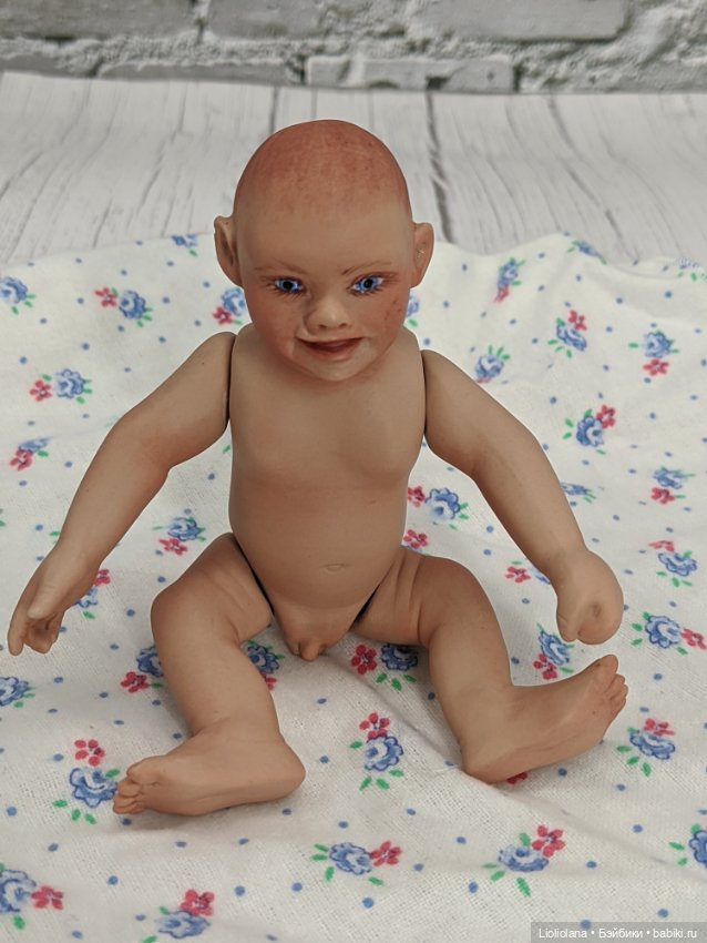 Авторский малыш от Brenda Stewart. 13 см. 1996 год (фото 10)