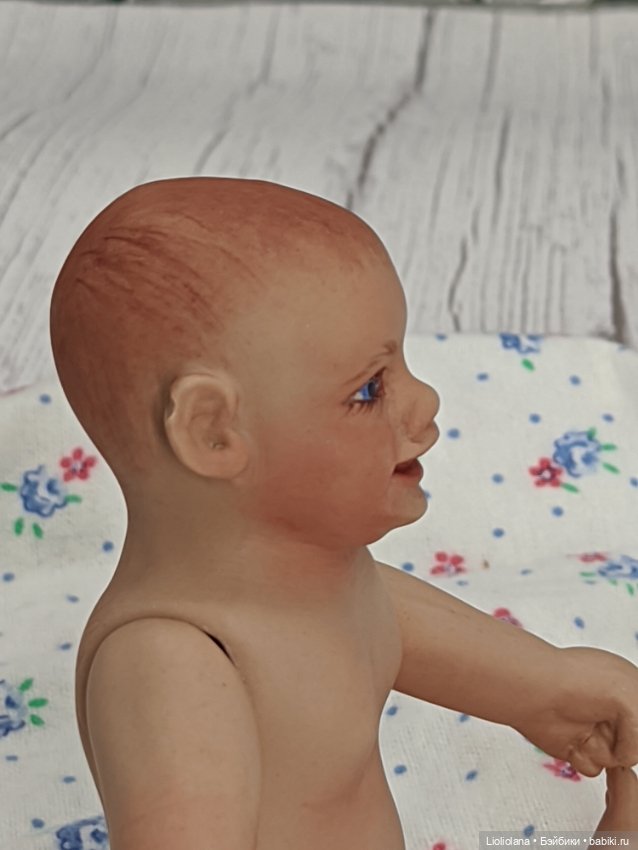 Авторский малыш от Brenda Stewart. 13 см. 1996 год