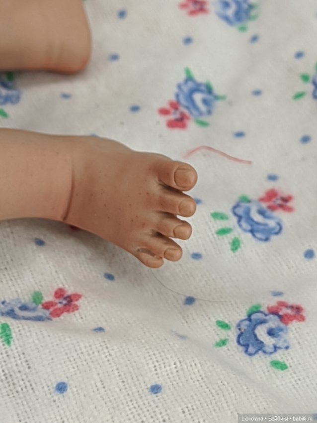 Авторский малыш от Brenda Stewart. 13 см. 1996 год