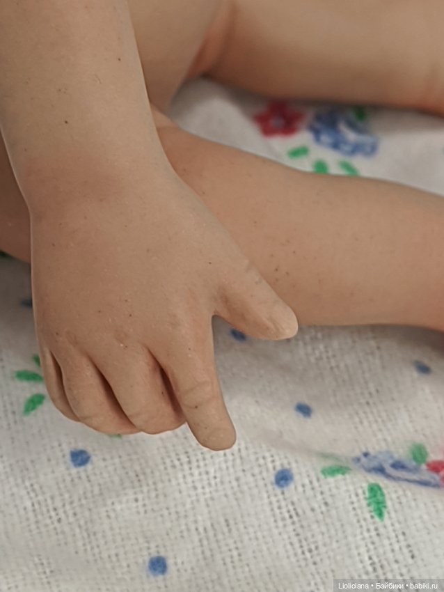 Авторский малыш от Brenda Stewart. 13 см. 1996 год