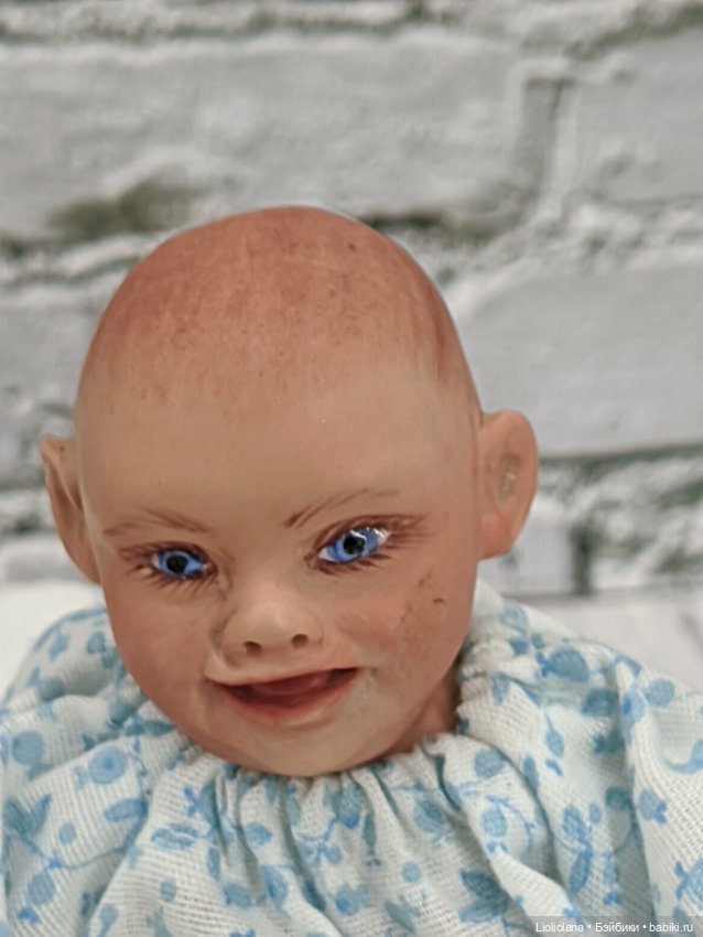 Авторский малыш от Brenda Stewart. 13 см. 1996 год (фото 2)