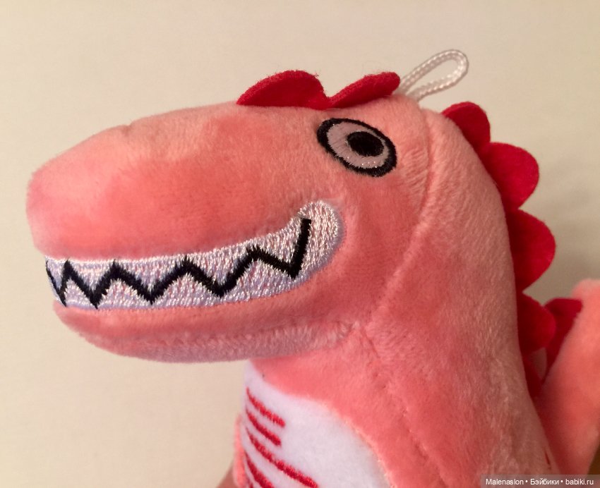 Мягкие игрушки для кукол. Динозавры (фото 10)