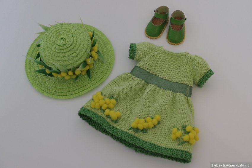 Платье и шляпка для Little Darling и Paola Reina (Little Darling, Paola Reina) (фото 10)