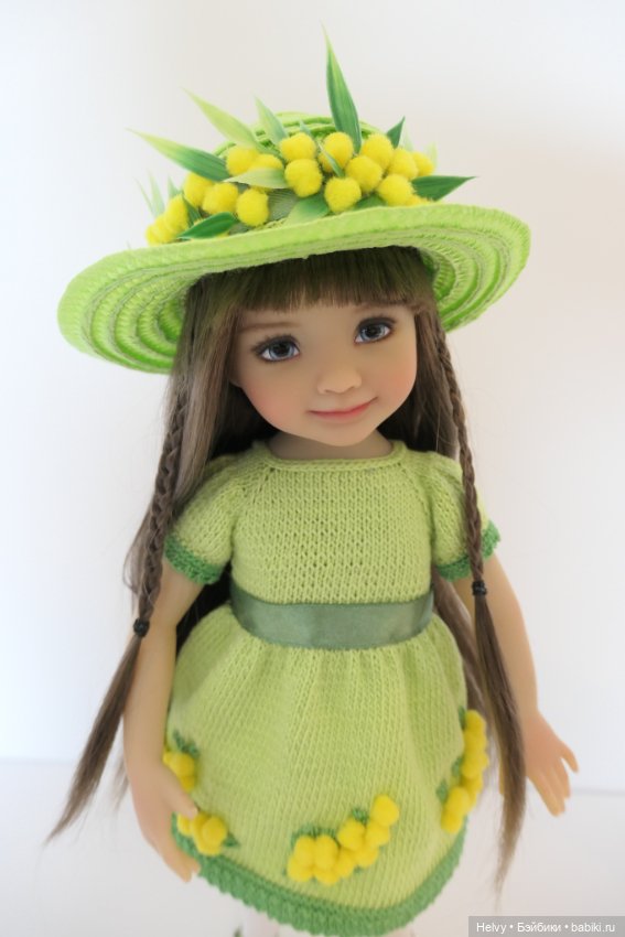 Платье и шляпка для Little Darling и Paola Reina (Little Darling, Paola Reina) (фото 7)