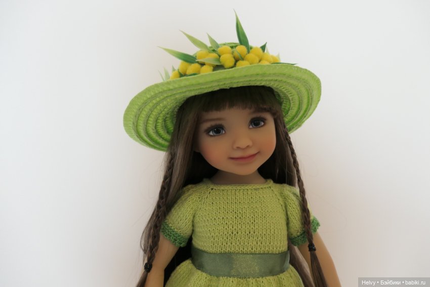 Платье и шляпка для Little Darling и Paola Reina (Little Darling, Paola Reina) (фото 8)