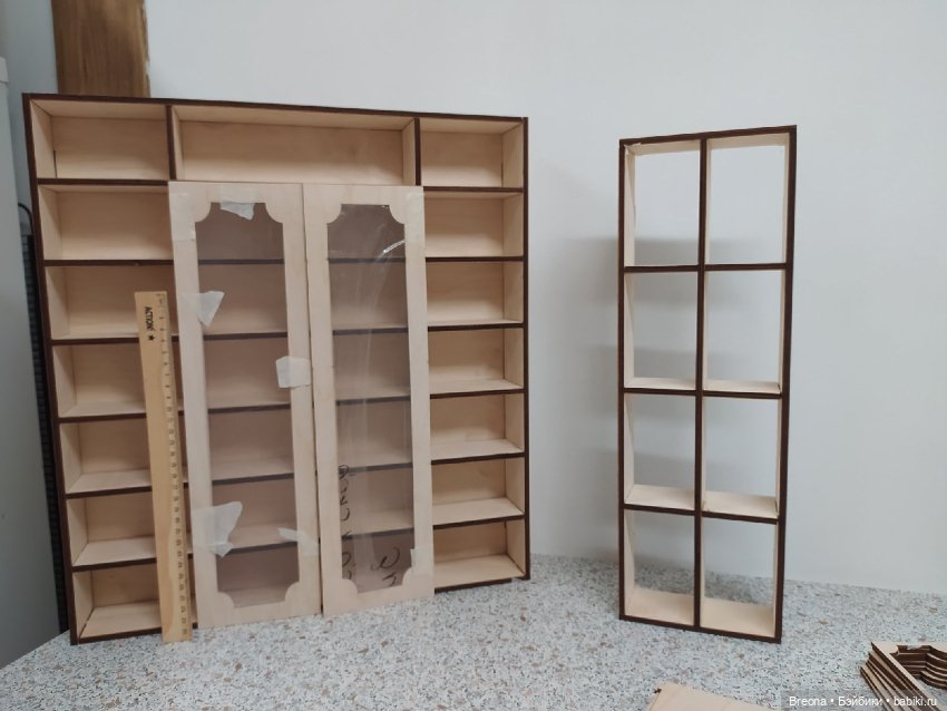 Шкаф и комод для BJD кукол 1:4 (фото 7)