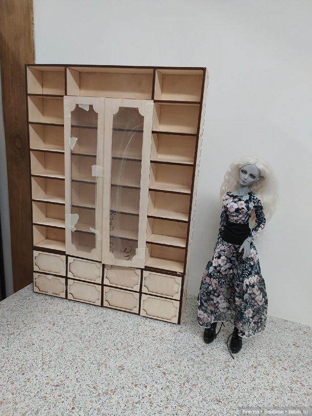Шкаф и комод для BJD кукол 1:4 (фото 5)