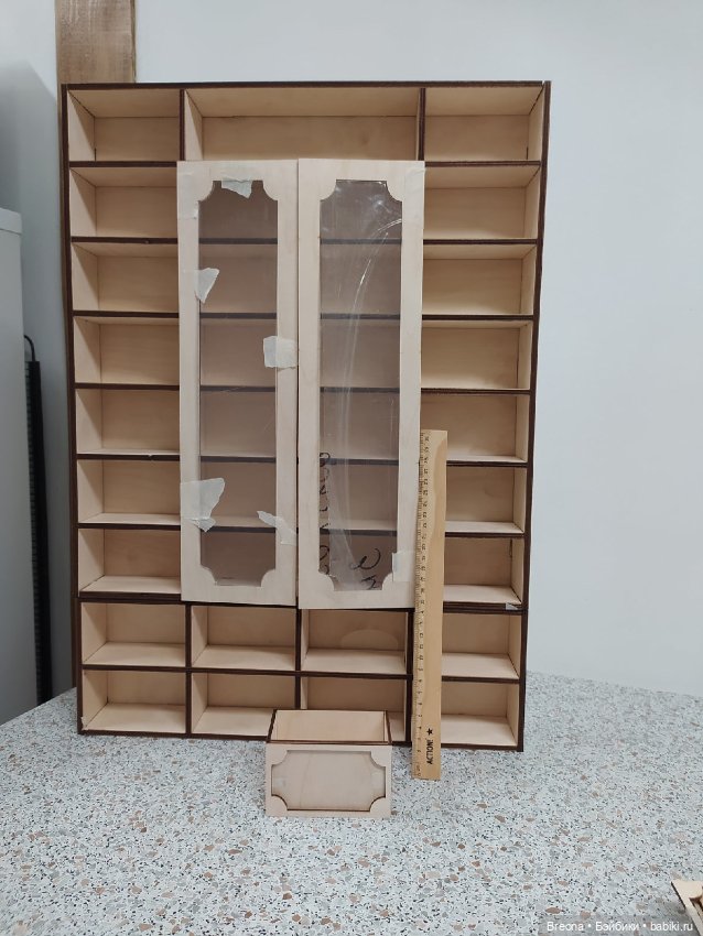 Шкаф и комод для BJD кукол 1:4 (фото 6)