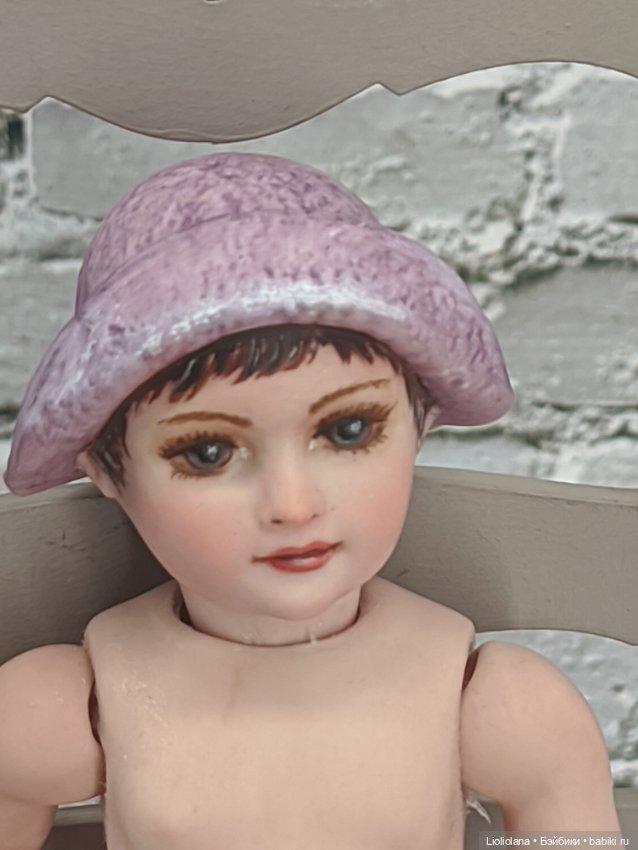 Авторская кукла по молду Paul Jackson. OOAK. Фарфор. 16 см