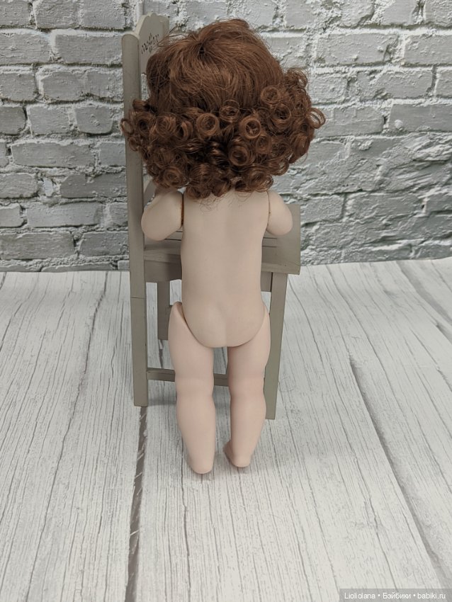 Авторская кукла. Винтаж. 1986 год.Фарфор. 26 см (фото 6)