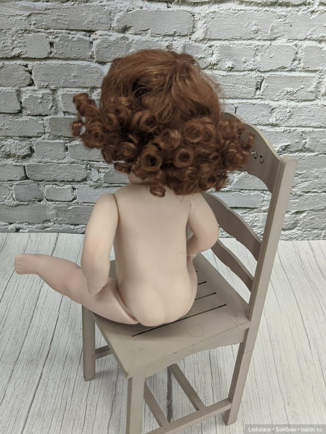 Авторская кукла. Винтаж. 1986 год.Фарфор. 26 см