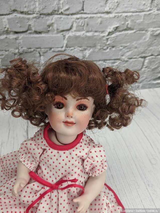 Авторская кукла. Винтаж. 1986 год.Фарфор. 26 см