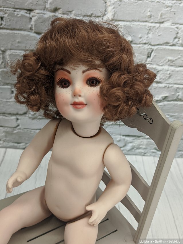 Авторская кукла. Винтаж. 1986 год.Фарфор. 26 см