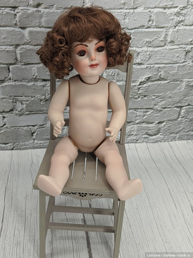 Авторская кукла. Винтаж. 1986 год.Фарфор. 26 см