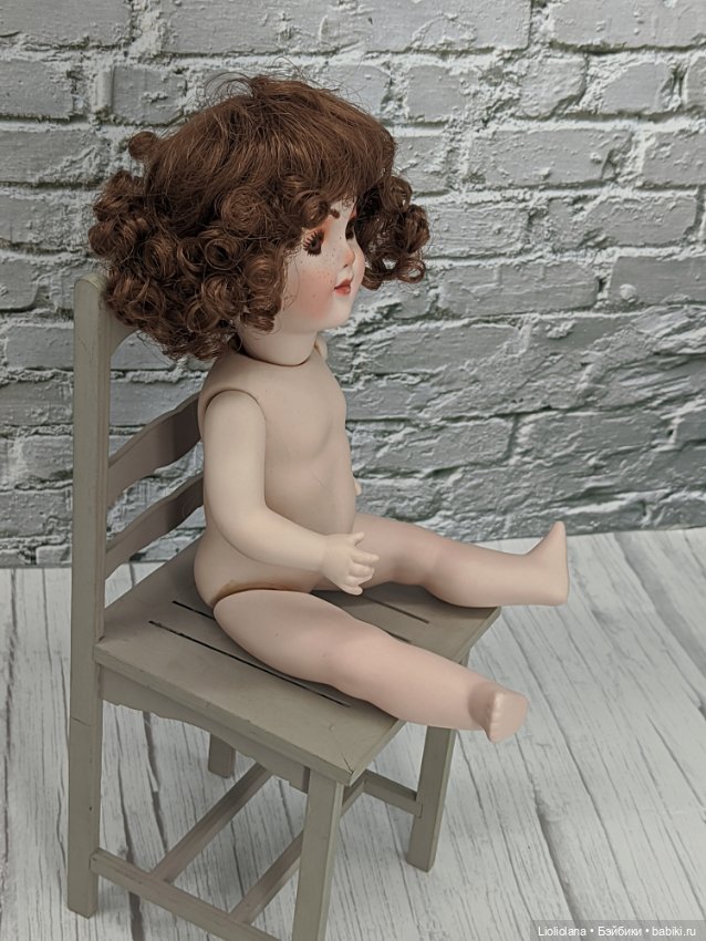 Авторская кукла. Винтаж. 1986 год.Фарфор. 26 см