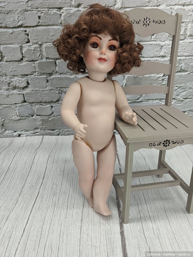 Авторская кукла. Винтаж. 1986 год.Фарфор. 26 см