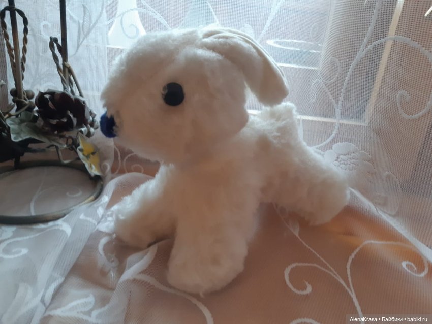 Зайчик ГДР — Винтажные куклы и игрушки детства