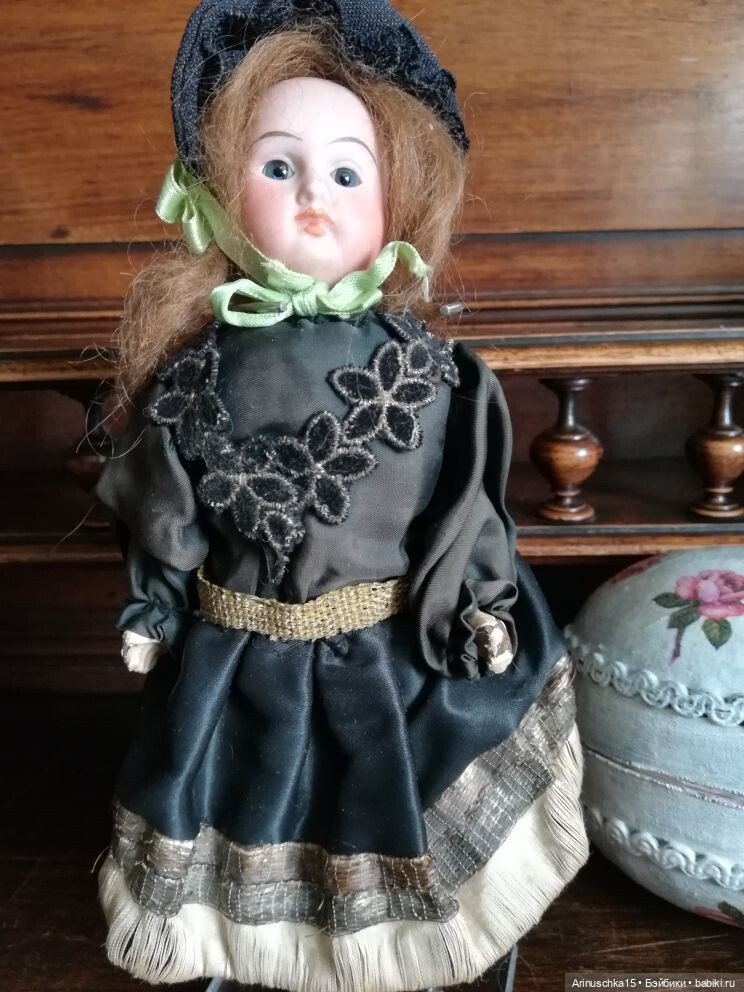 Ранняя, редкая Mignonette от Gebrüder Kühnlenz с закрытым ртом (фото 4)