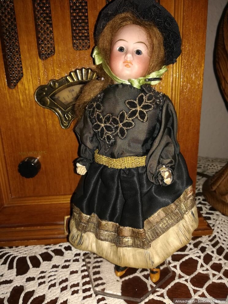 Ранняя, редкая Mignonette от Gebrüder Kühnlenz с закрытым ртом (фото 2)