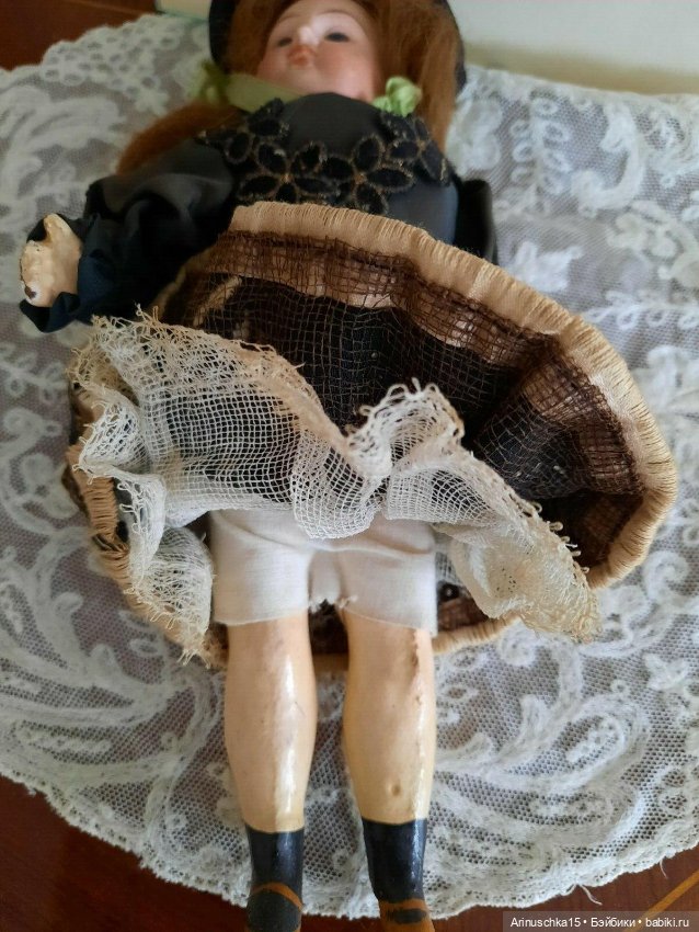 Ранняя, редкая Mignonette от Gebrüder Kühnlenz с закрытым ртом (фото 5)