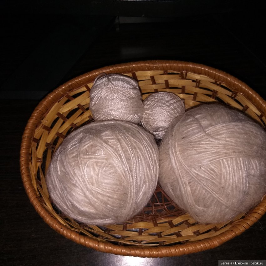 Пряжа пуховая ручного изготовления (фото 6)