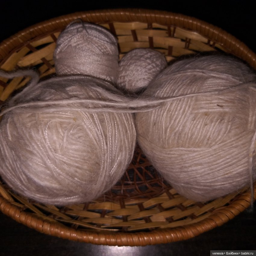 Пряжа пуховая ручного изготовления (фото 3)